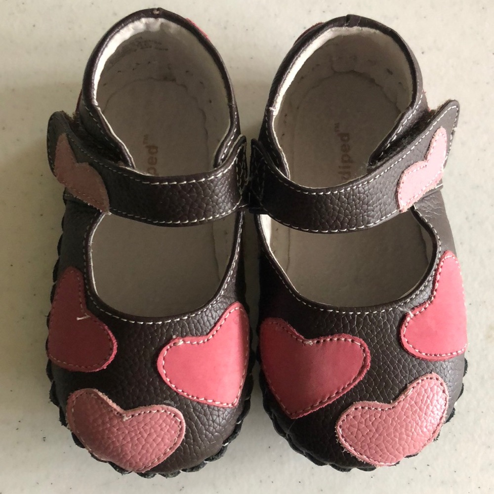 Pediped girls shoes size 12-18 months
